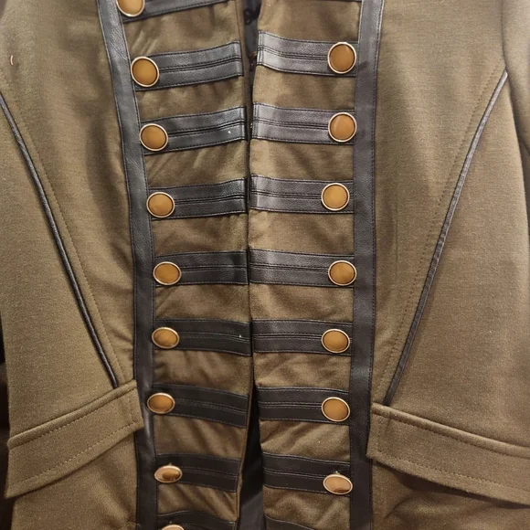 Patrizia Luca Milano Military-Style Jacket – Size Small - Picture 3 of 7